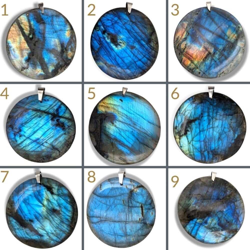 Pendentif Labradorite 5cm
