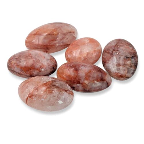 Galet Quartz Hématoïde