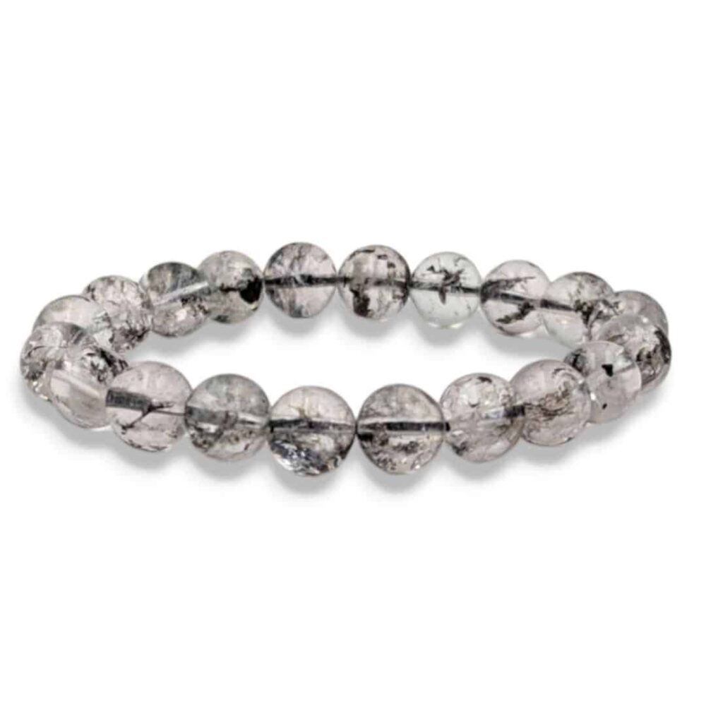 Bracelet Diamant Herkimer 9mm