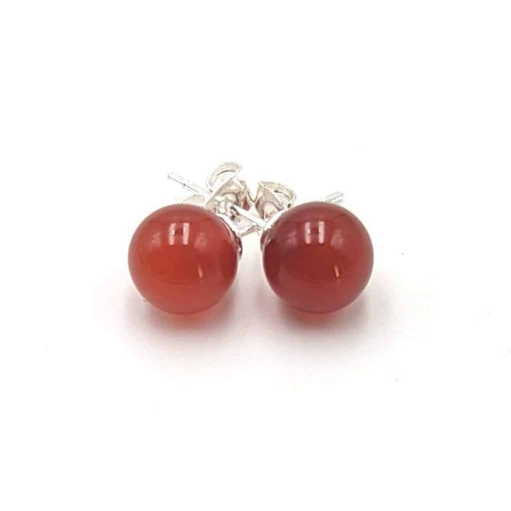 Boucles d'oreilles Cornaline