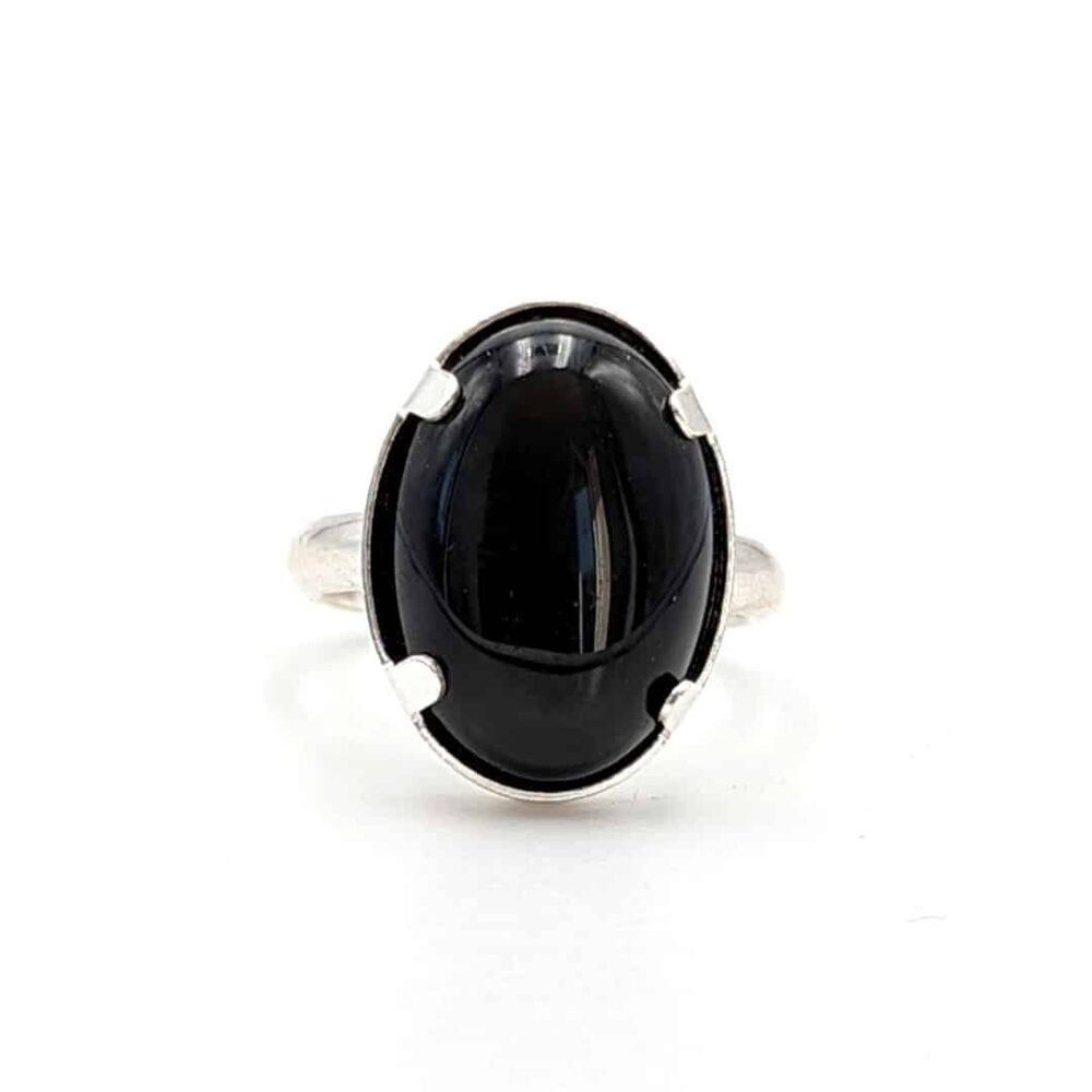 Bague Obsidienne Oeil Céleste