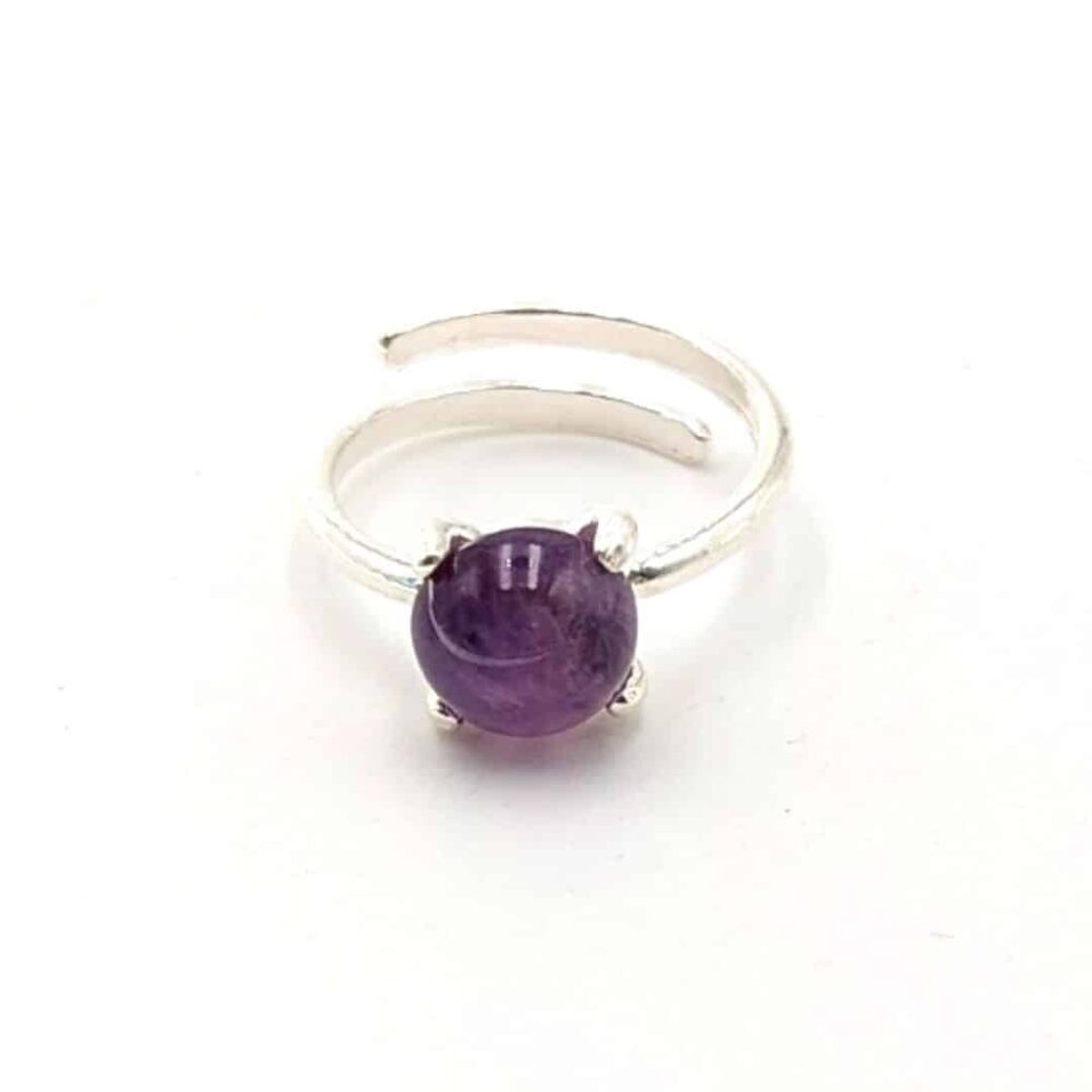 Bague Améthyste argent