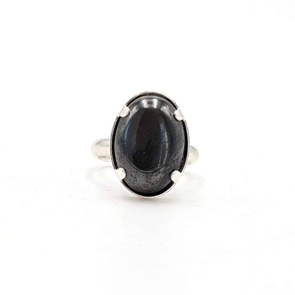 Bague Hématite