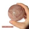 sphère quartz rose