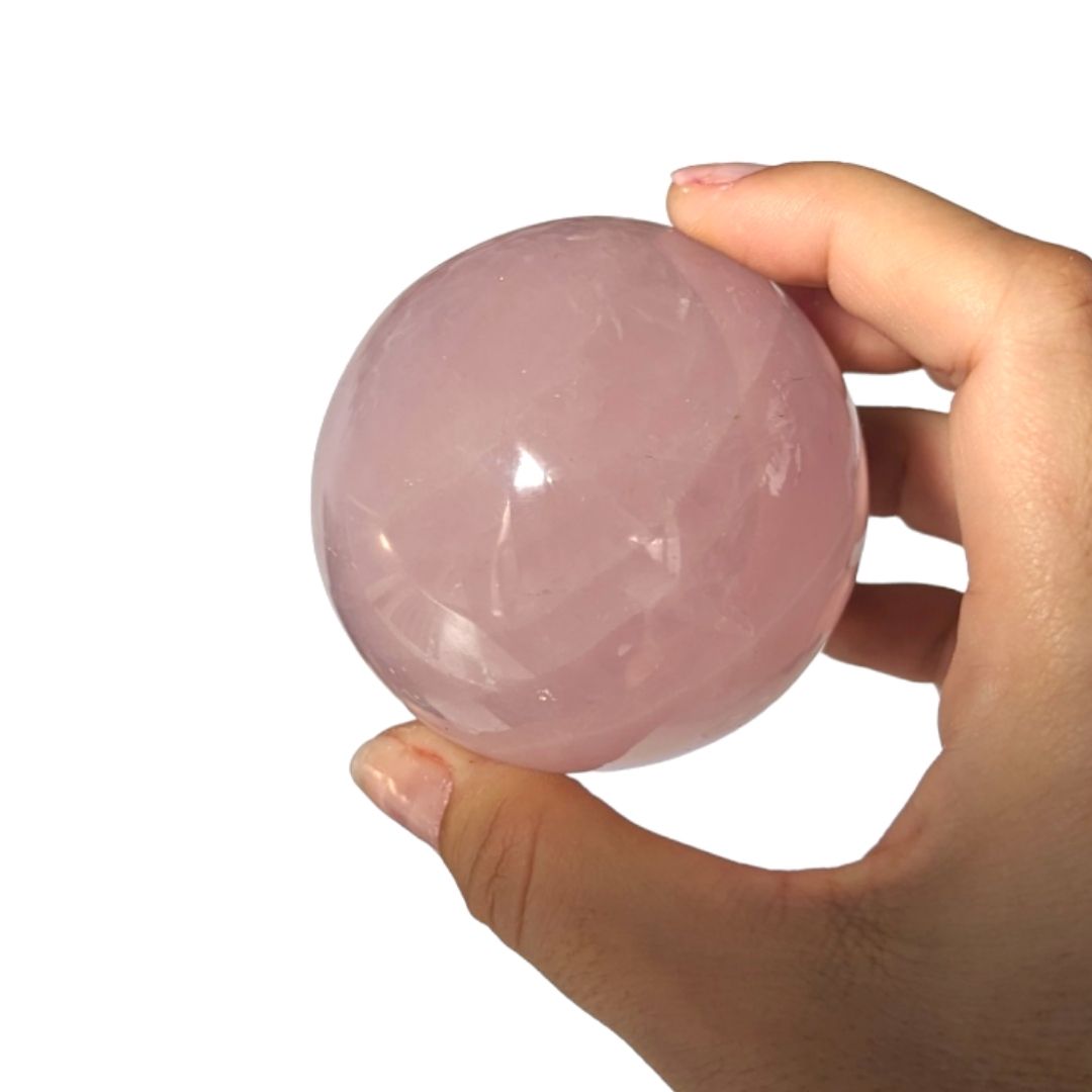 Sphère / Boule en Quartz rose - Une touche de douceur au quotidien