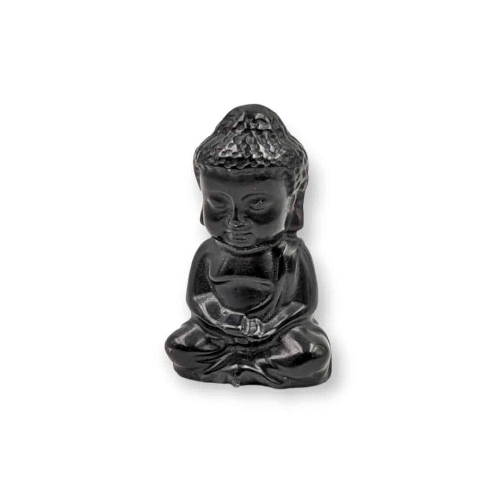 Bouddha Obsidienne noire