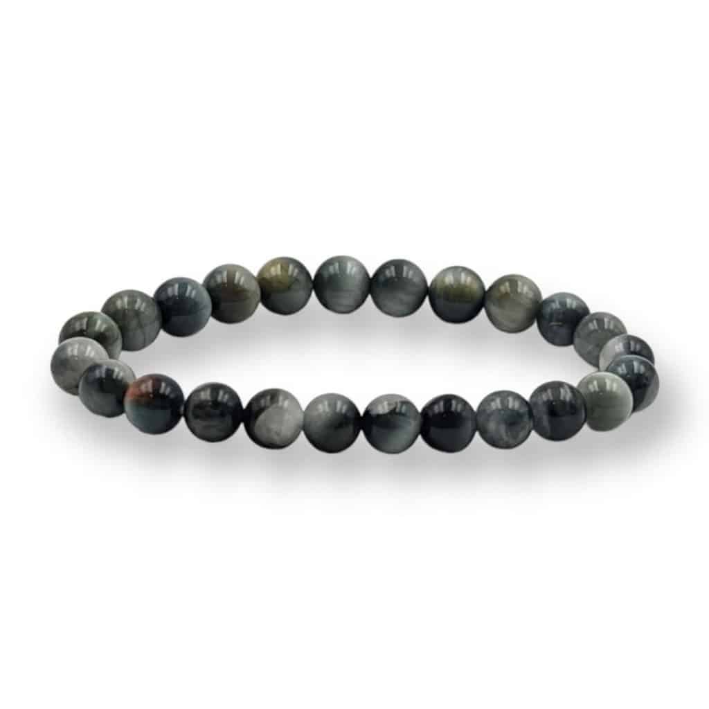 Bracelet Tourmaline Oeil de Chat 8mm