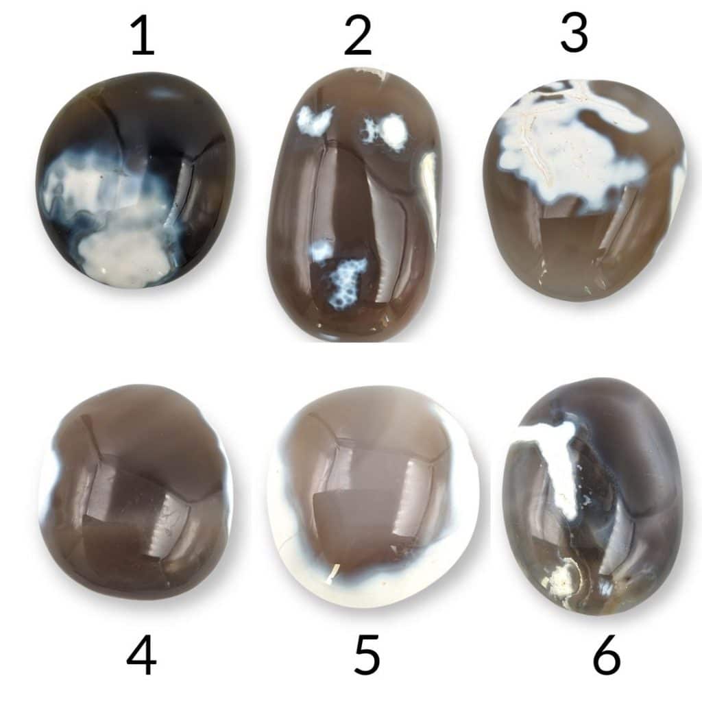 Galet Agate Orque