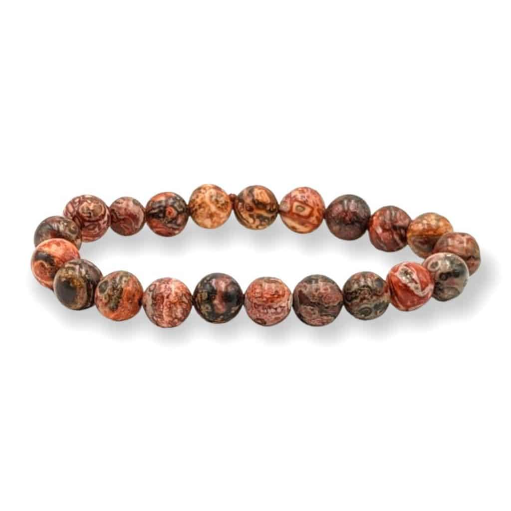 Bracelet Jaspe Léopard 8 mm