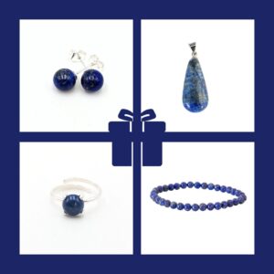 parure bijoux lapis-lazuli