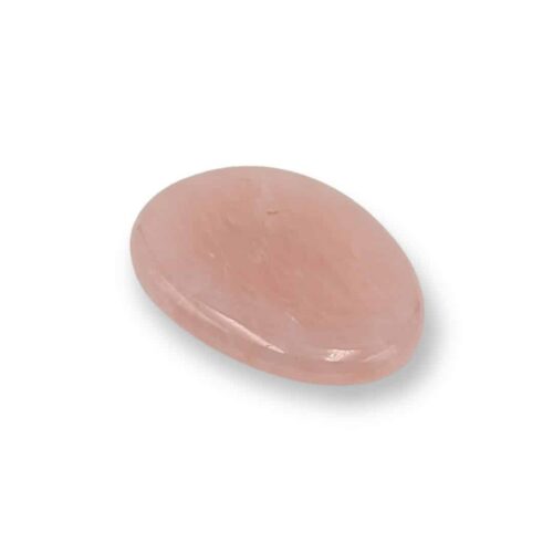 worry stone quartz rose