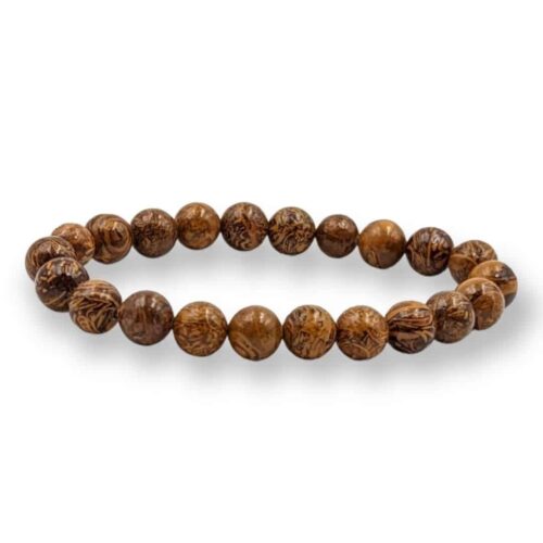 Bracelet Jaspe peau de serpent 8 mm