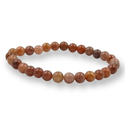 Bracelet Aventurine rouge 6mm