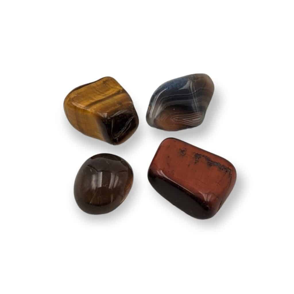 pierres marron