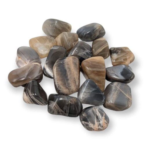 pierre de lune multicolore