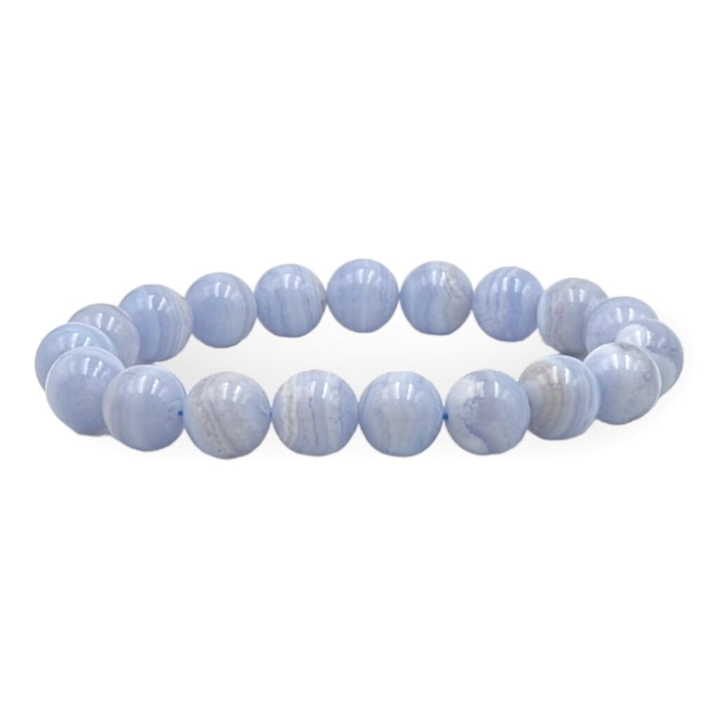 Bracelet Calcédoine 10mm