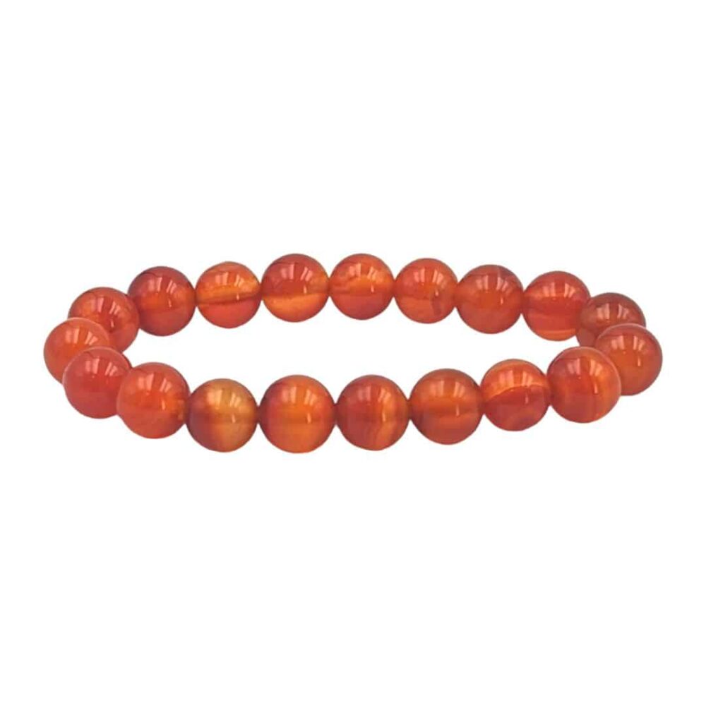 Bracelet Cornaline 10 mm