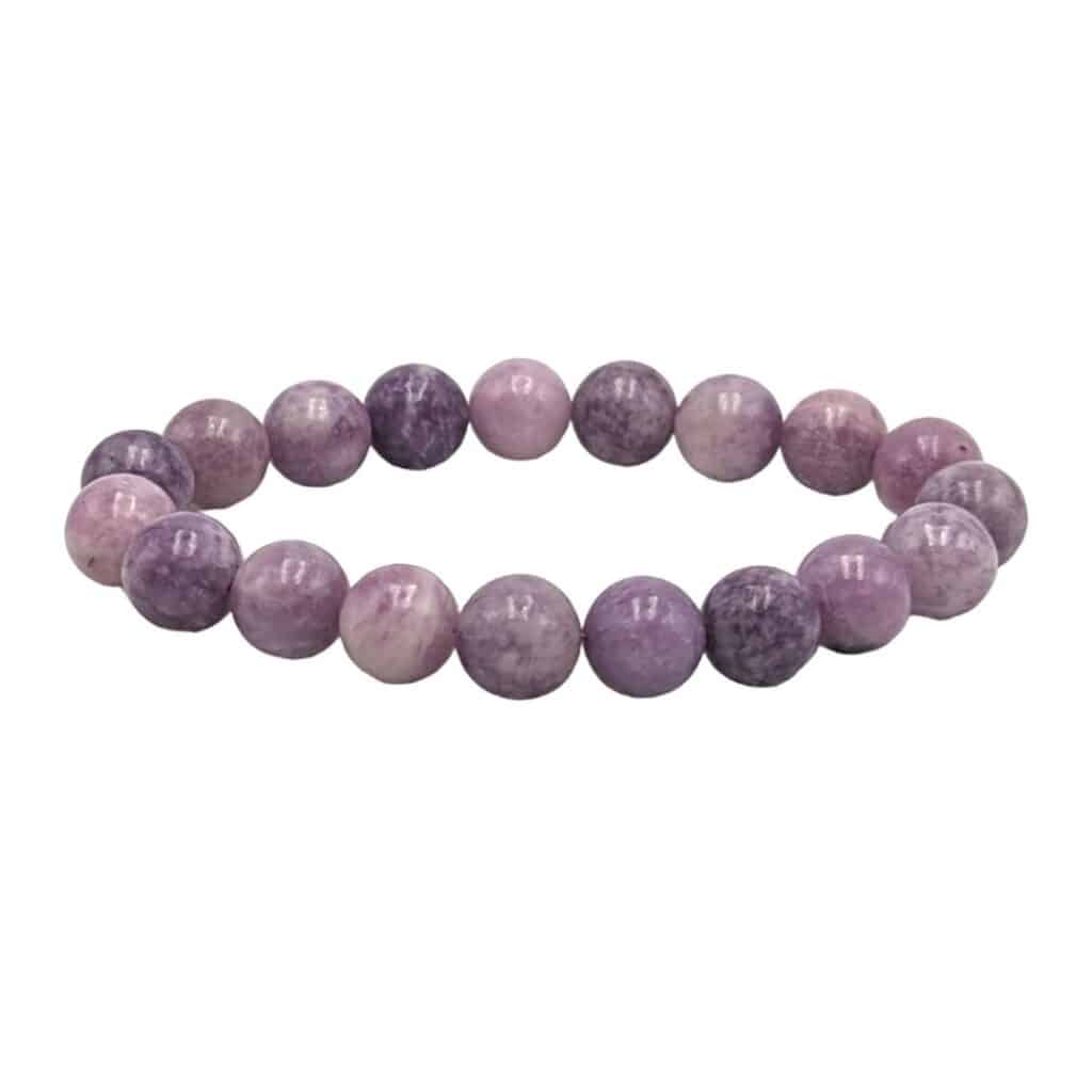 Bracelet Lépidolite 10mm