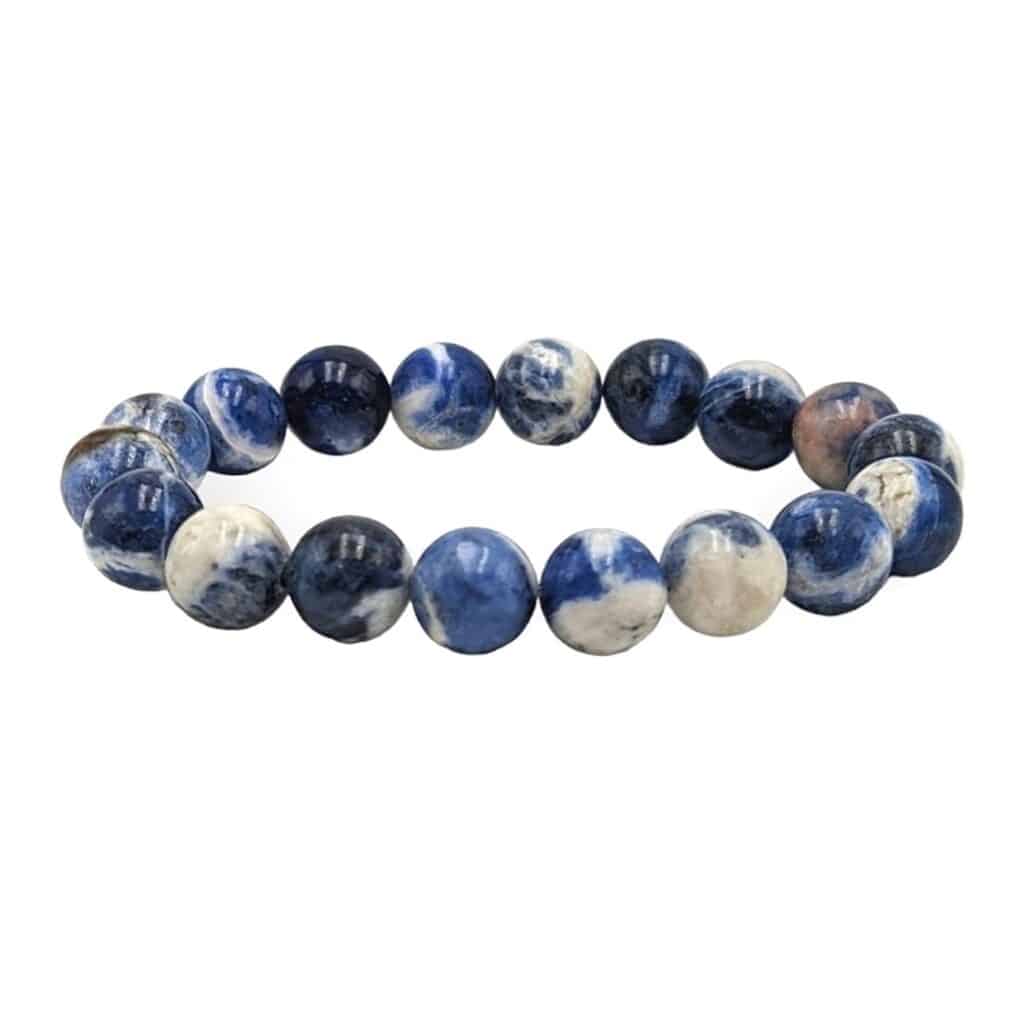 Bracelet Sodalite claire 10mm