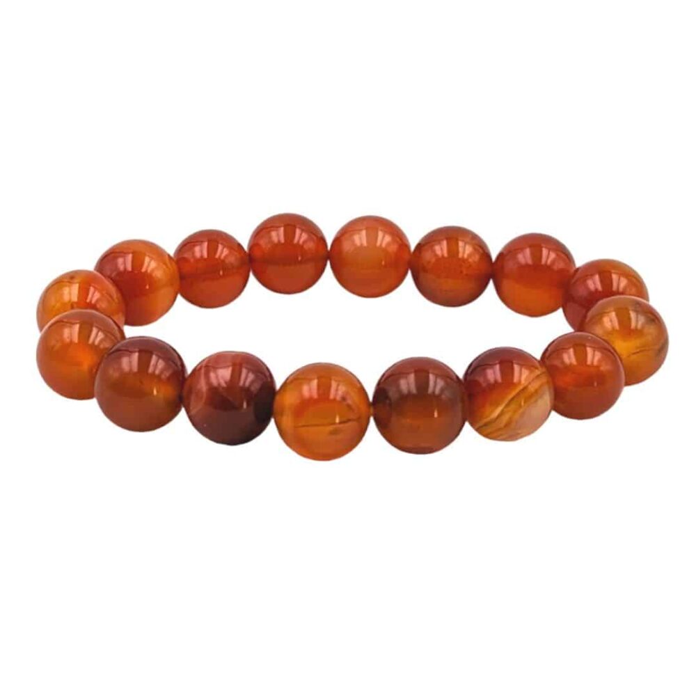 Bracelet Cornaline 12mm