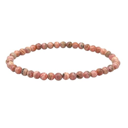 Bracelet Rhodochrosite Argentine 4mm
