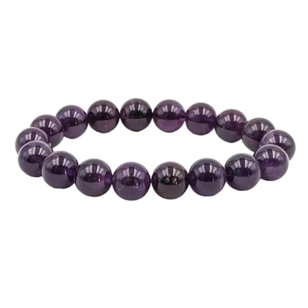 Bracelet Améthyste 12mm