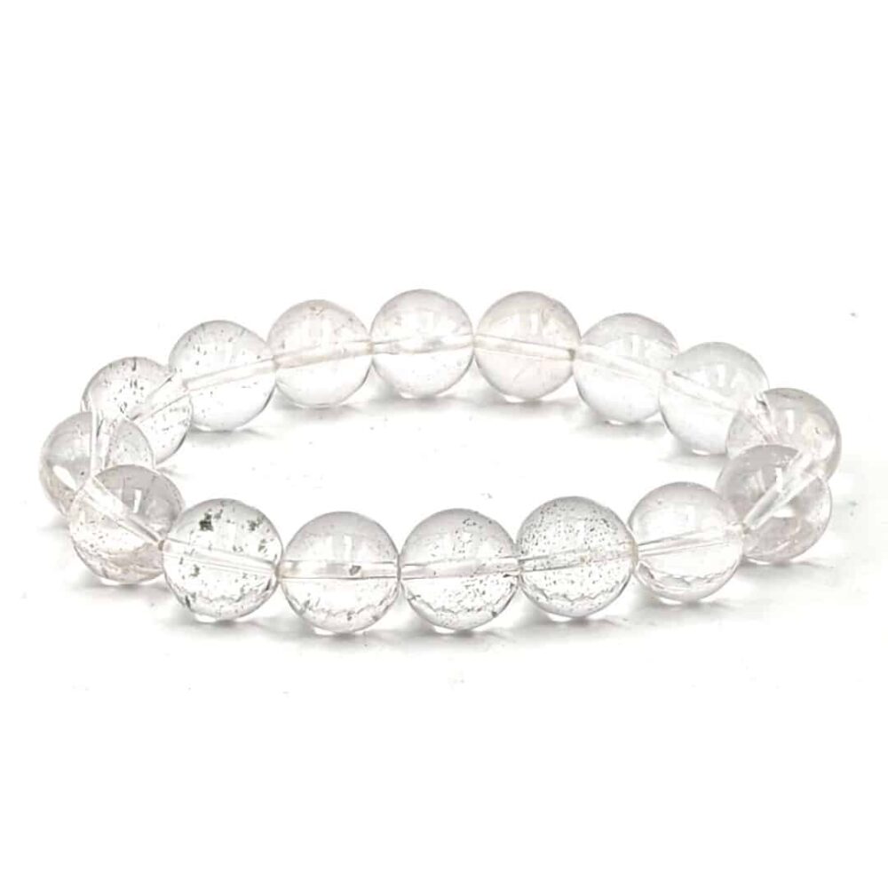Bracelet Cristal de Roche 12mm