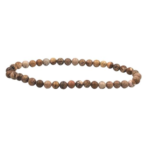 Bracelet Jaspe Paysage 4mm