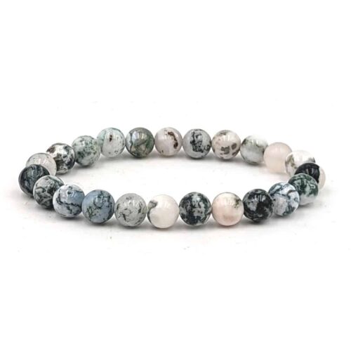 Bracelet Agate Arbre 8mm