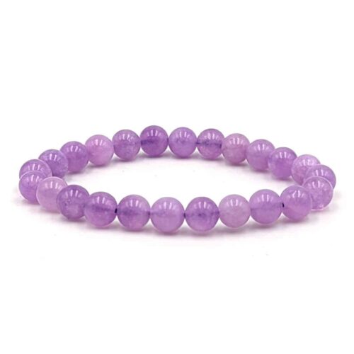 Bracelet Améthyste lavande 8mm