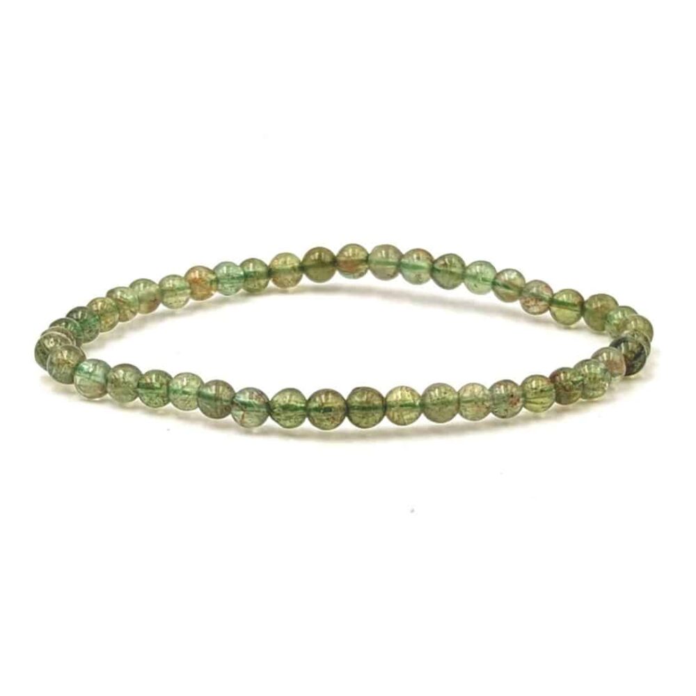 Bracelet Apatite verte 4mm