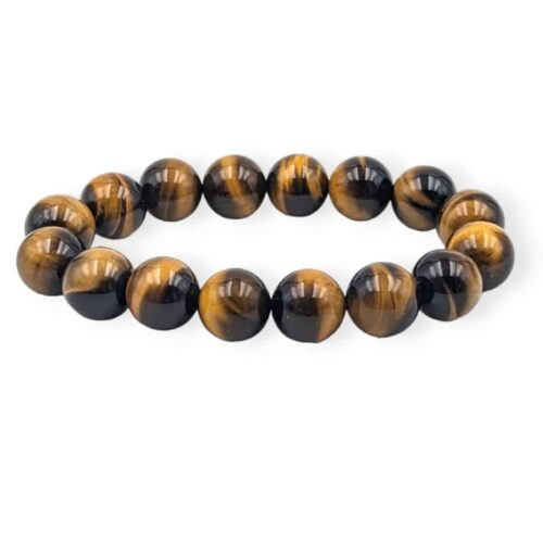Bracelet Oeil de Tigre 14mm