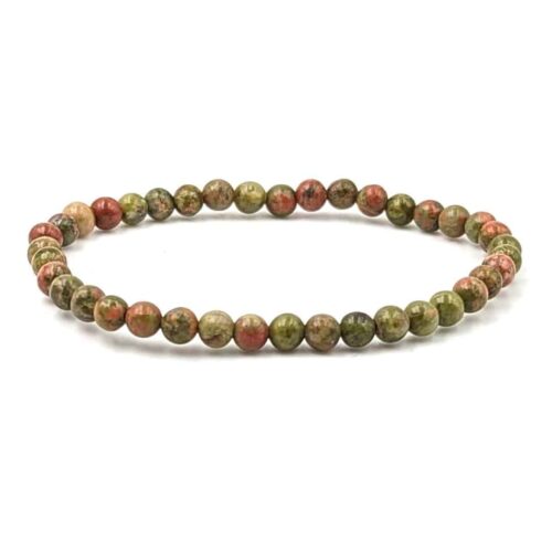 Bracelet Unakite 4 mm