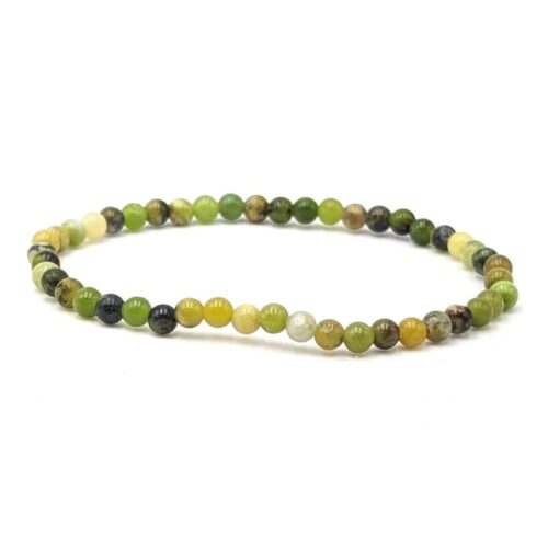 Bracelet Chrysoprase citron 4mm
