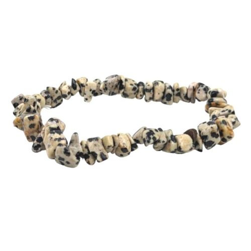 Bracelet Jaspe Dalmatien baroque