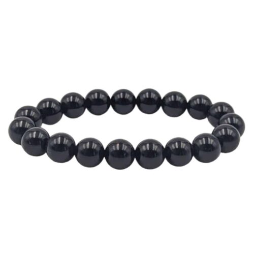 Bracelet Tourmaline noire 10mm