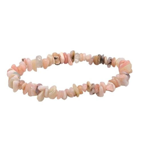 Bracelet Opale rose des Andes baroque