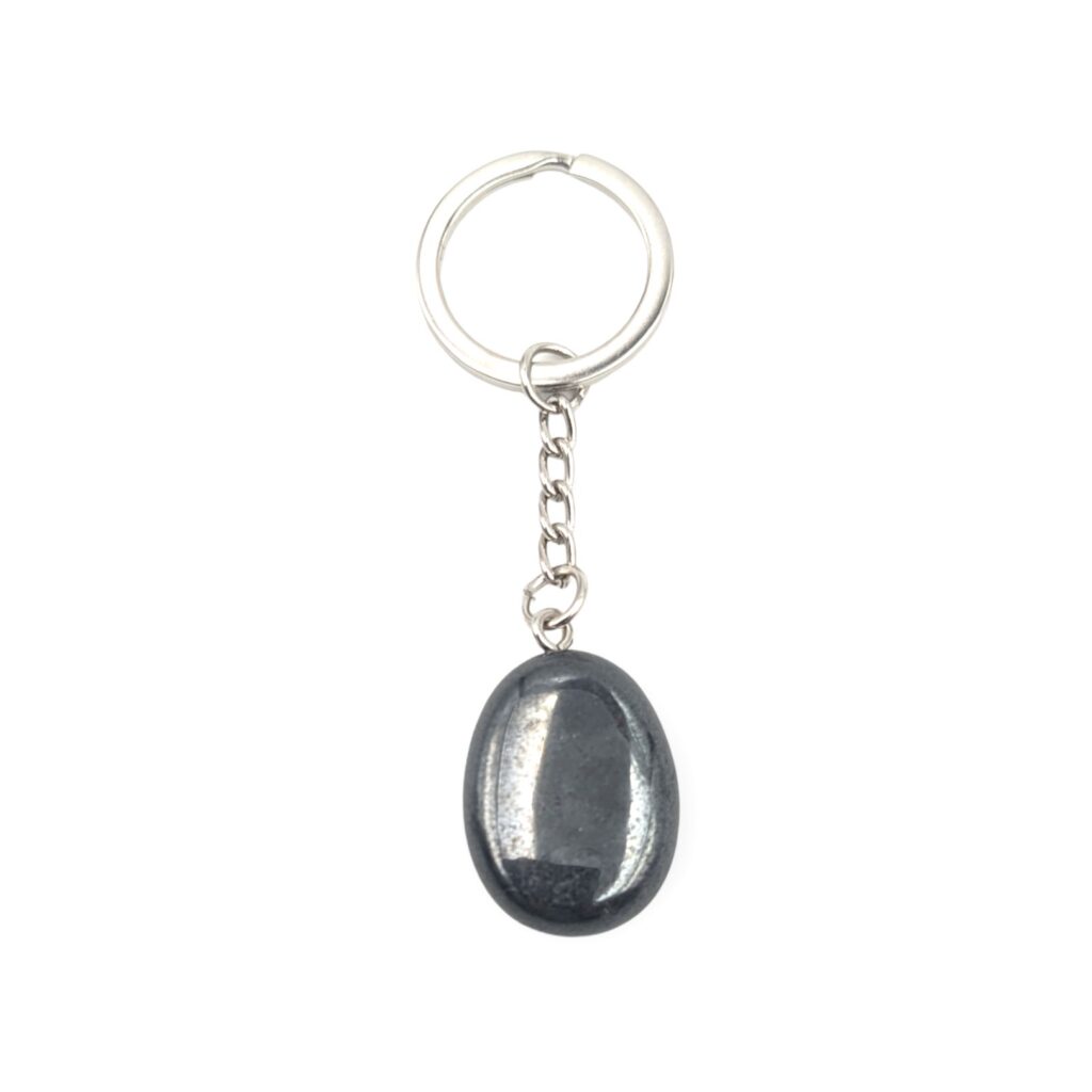 Porte-clés pierre Hématite
