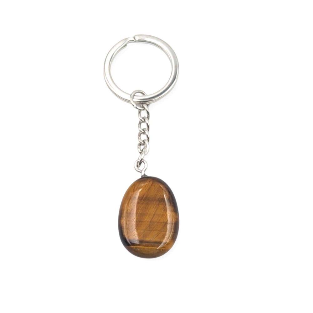 Porte-clés pierre Oeil de Tigre