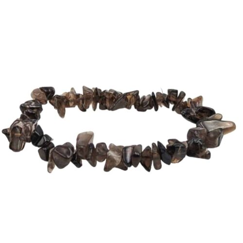 Bracelet Quartz fumé baroque