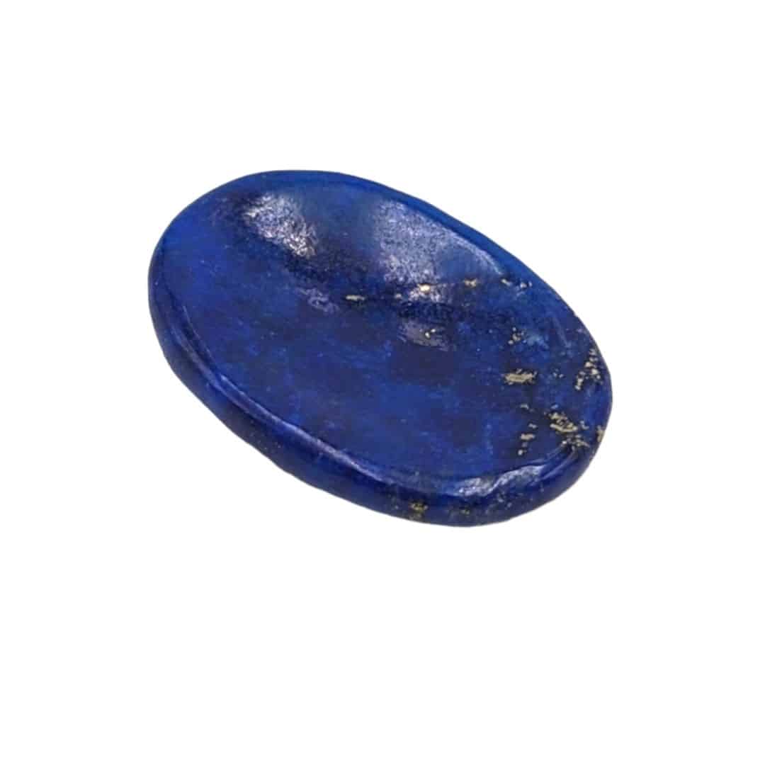 Bracelet Perles Agate Blanche Givrée & Lapis Lazuli 8mm - Anti-stress, Confiance - Neuf Avec étiquettes