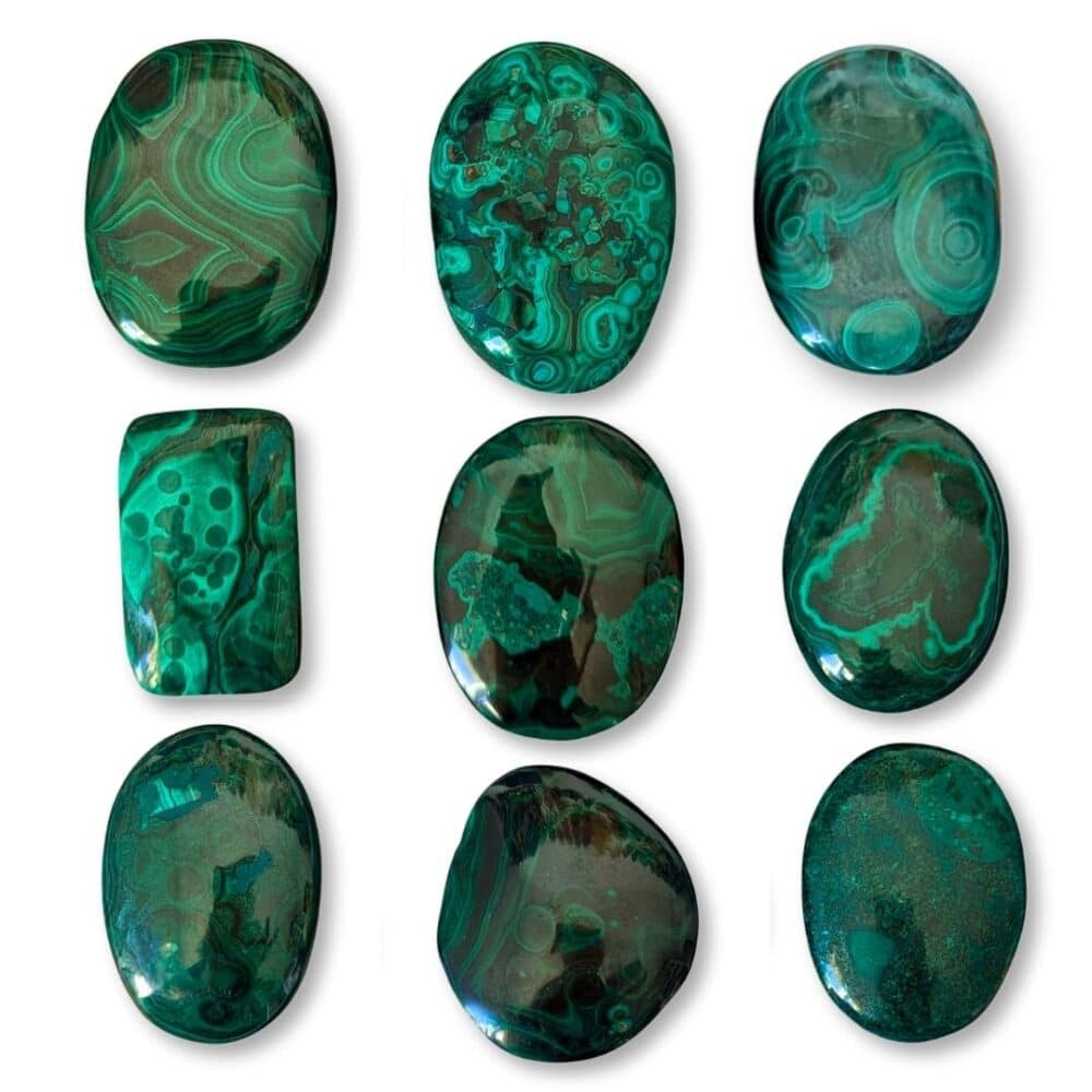 galet malachite