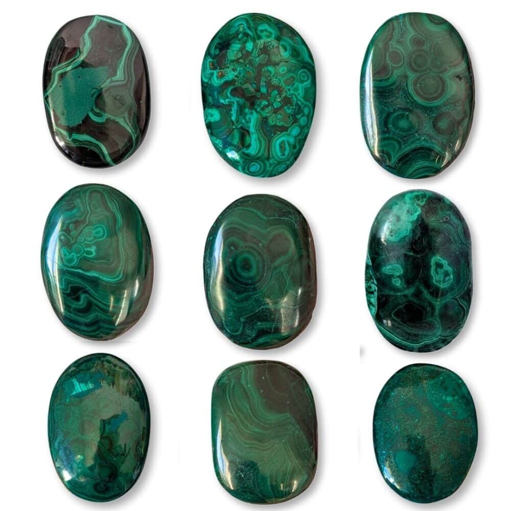 galet malachite