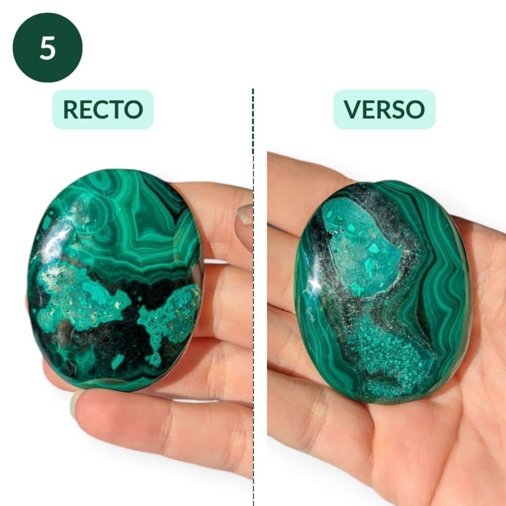 galet malachite