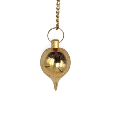 Pendule Luzi métal doré