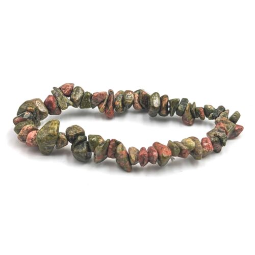 Bracelet Unakite baroque