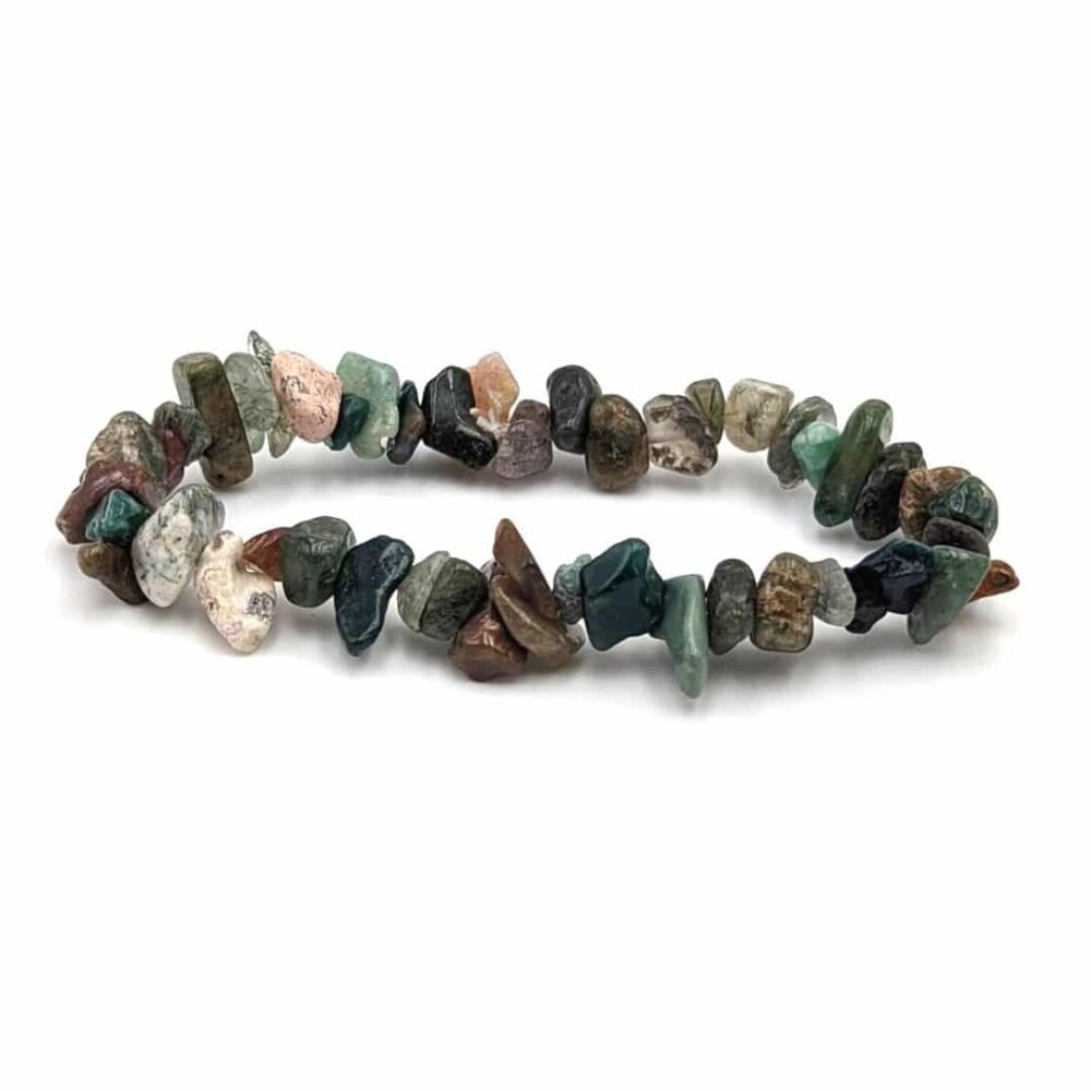 Bracelet Agate Mousse baroque