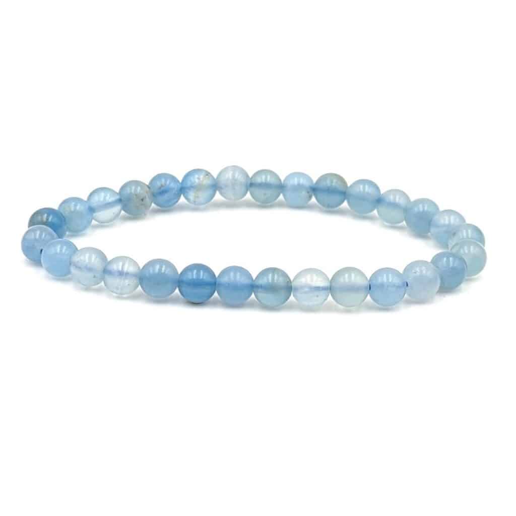 bracelet calcite bleue