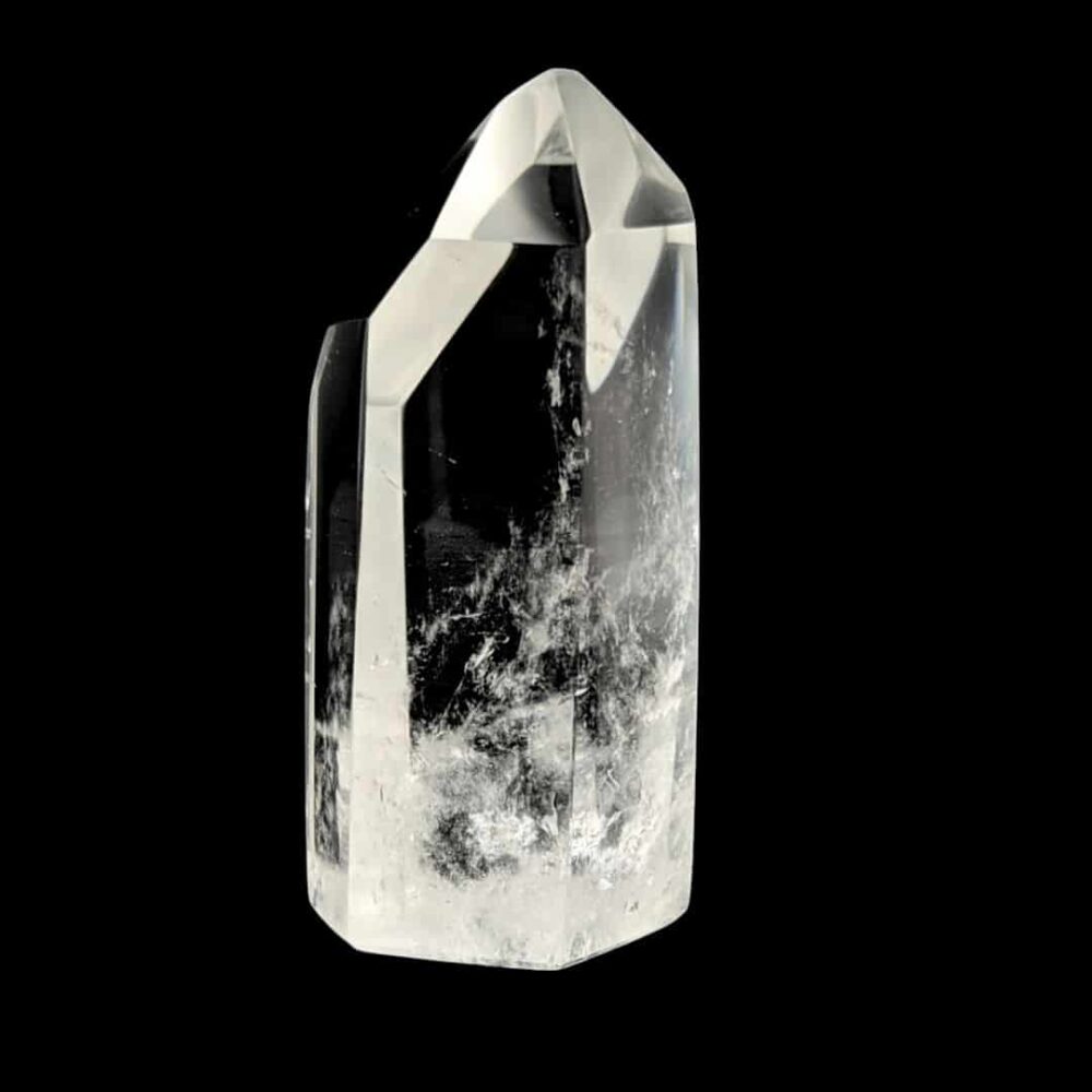 Pointe Cristal de roche 10cm