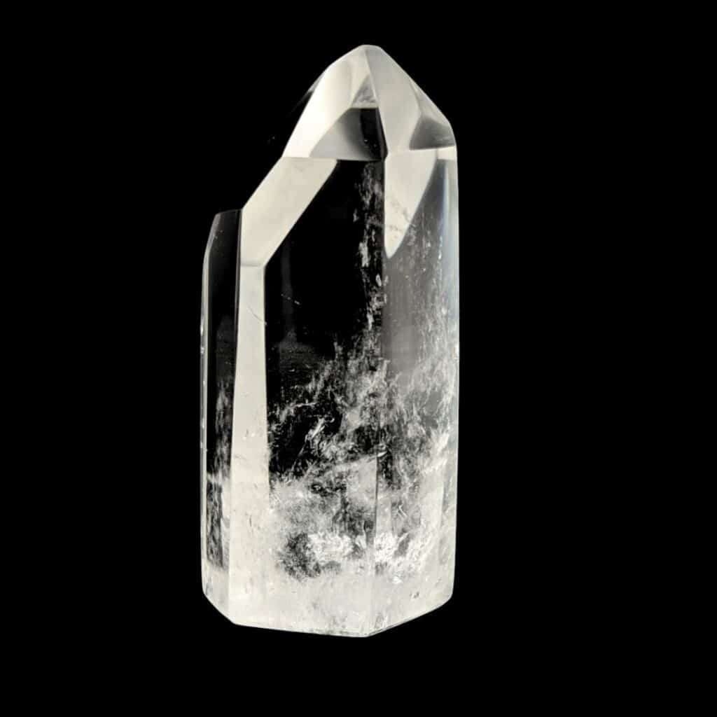 Pointe Cristal de roche 10cm